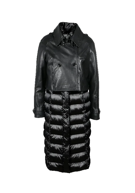Freaky Nation – Women's 2-in-1 Jacket Coat – Black/Silver